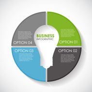 Infographic Templates for Business Vector Illustration N1002