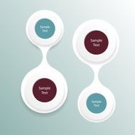 colorful round diagram infographics for presentations N14