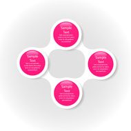 metaball colorful round diagram infographics N99