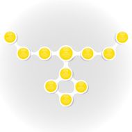 metaball colorful round diagram infographics N100