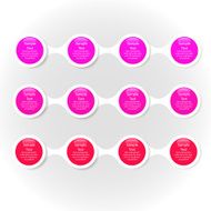 metaball colorful round diagram infographics N101
