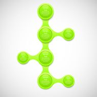 metaball colorful round diagram infographics N103