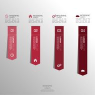 Multicolored paper stickers volume with numbers and signs N10