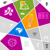 football soccer infographic N245