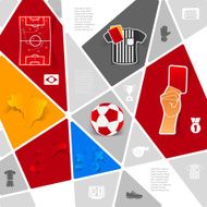 football soccer infographic N247