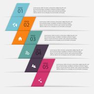 Vector colorful info graphics for your business presentations C N12