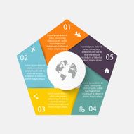 Vector circle arrows for infographic Can be used info graphi N5
