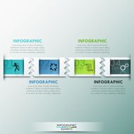 Modern infographics options banner N437