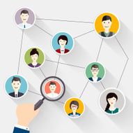 Social Network search and Media avatar Concept