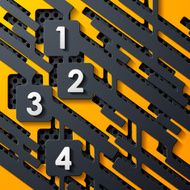 modern infographic realistic design elements N76