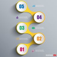 Infographics vector design template N213