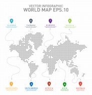 Digital World Map Countries