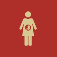 Maternity Flat Icon N19