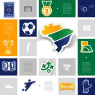 football soccer infographic N258