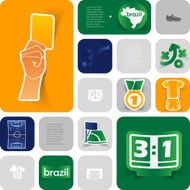 football soccer infographic N260