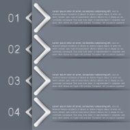 Infographic banners design template