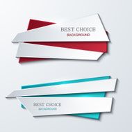 Vector moder banners element design N24