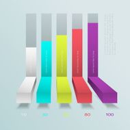 Business Infographics graph Vector Eps 10 N3