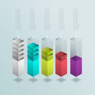 Business Infographics graph Vector Eps 10 N6