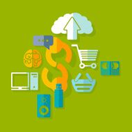 Set of business icons N93