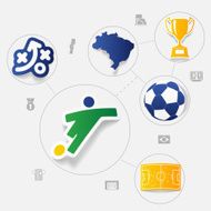 football soccer infographic N283