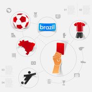 football soccer infographic N284