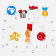 football soccer infographic N295