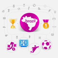 football soccer infographic N297