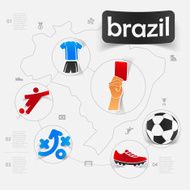 football soccer infographic N301