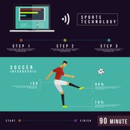 Soccer - Football infographic Concept Design
