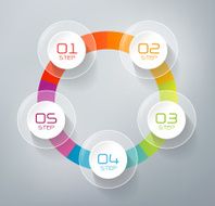 Infographics - 4 steps N4