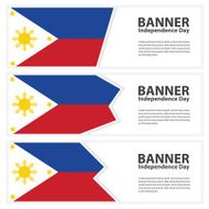 Philippines Flag banners collection independence day N2