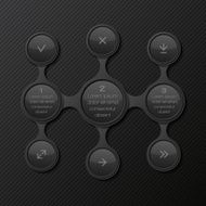 Metaball diagram Infographic elements N2