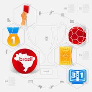 football soccer infographic N307
