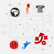football soccer infographic N316