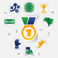 football soccer infographic N320