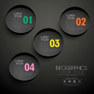 elegant infographic elements design