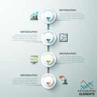 Modern infographics options banner N446