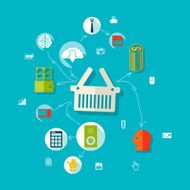Set of business icons N105