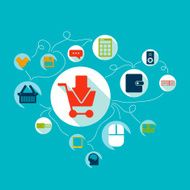 Set of business icons N106