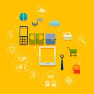 Set of business icons N111