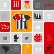 football soccer infographic N334