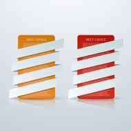 Vector modern inforgraphics banners