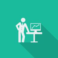 Business flat icon N31