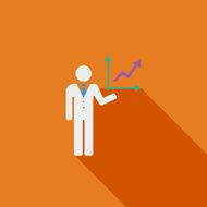 Business flat icon N32