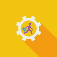 Business flat icon N35