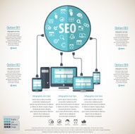 SEO services infographics N4