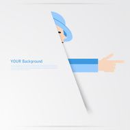 Business hands gestures design elements isolated N17