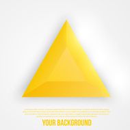 Vector abstract triangles template Object web N7