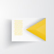 Vector abstract triangles template Object web N10